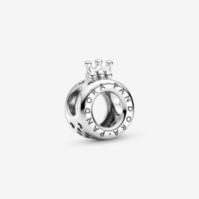 Pandora Logo and Crown Charm