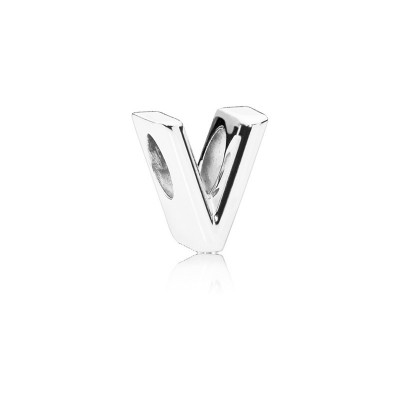 Pandora Open Letter V Charm