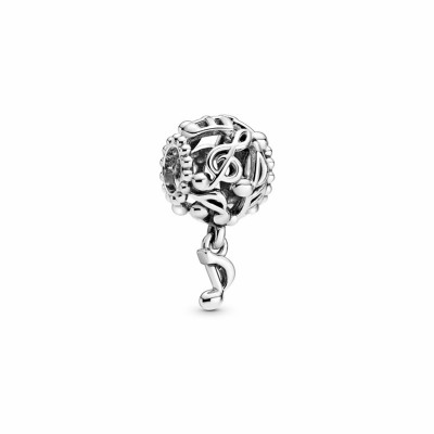 Pandora Openwork Music Notes Charm