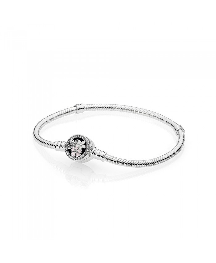 Pandora Poetic Blooms, Mixed Enamels & Clear CZ