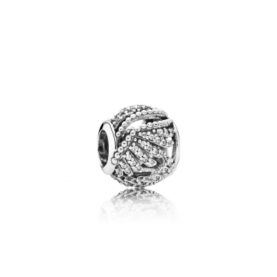 Pandora Majestic Feathers, Clear CZ