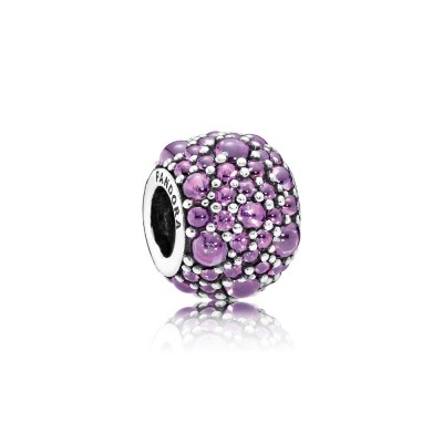Pandora Shimmering Droplets, Fancy Purple CZ