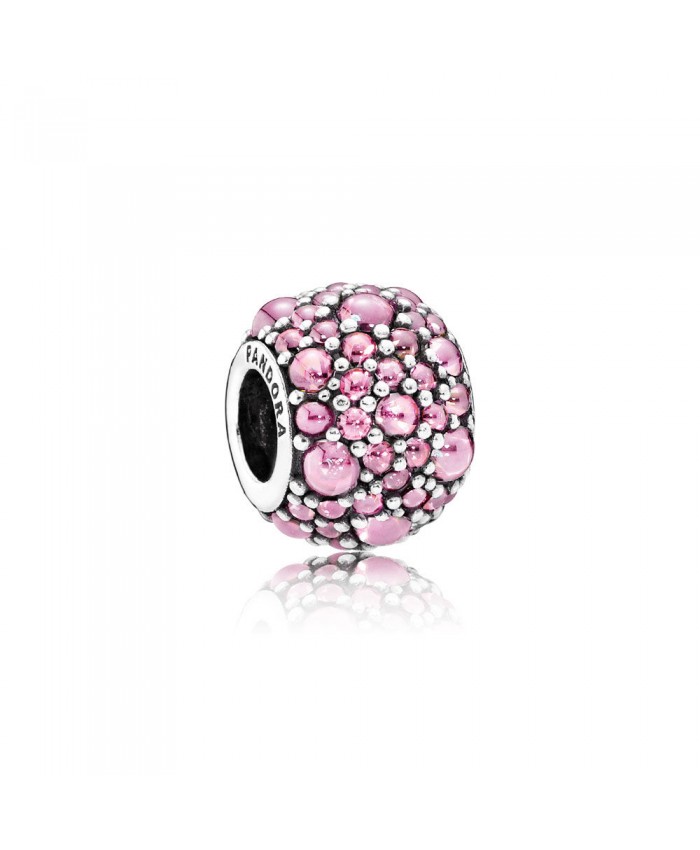 Pandora Shimmering Droplets, Pink CZ