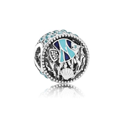 Pandora Ocean Life, Mixed Enamel & Multi-Colored CZ