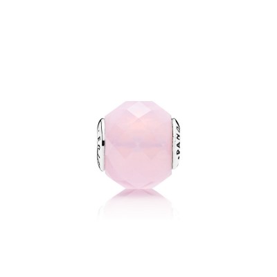 Pandora FRIENDSHIP, Opalescent Pink Crystal